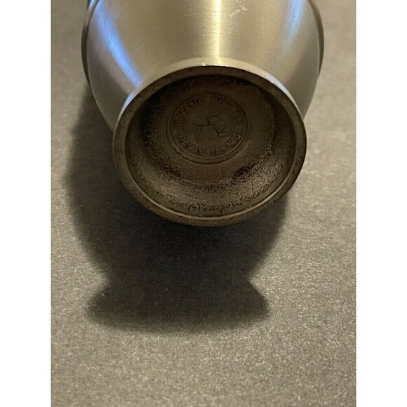 Pewter Beautiful Elegant Flower Vase Penang Malaysia - Picture 2 of 7